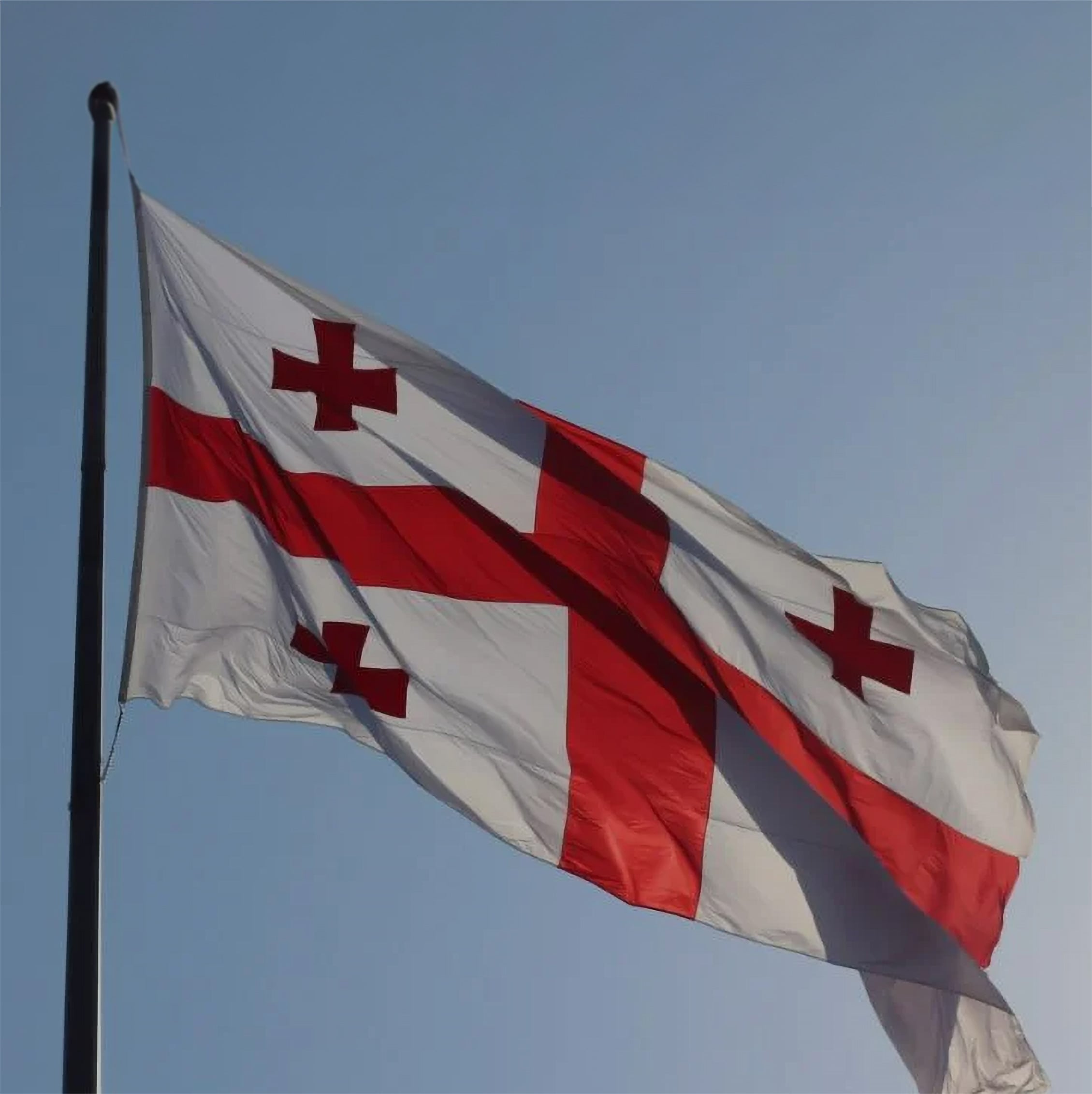 The flag of Georgia